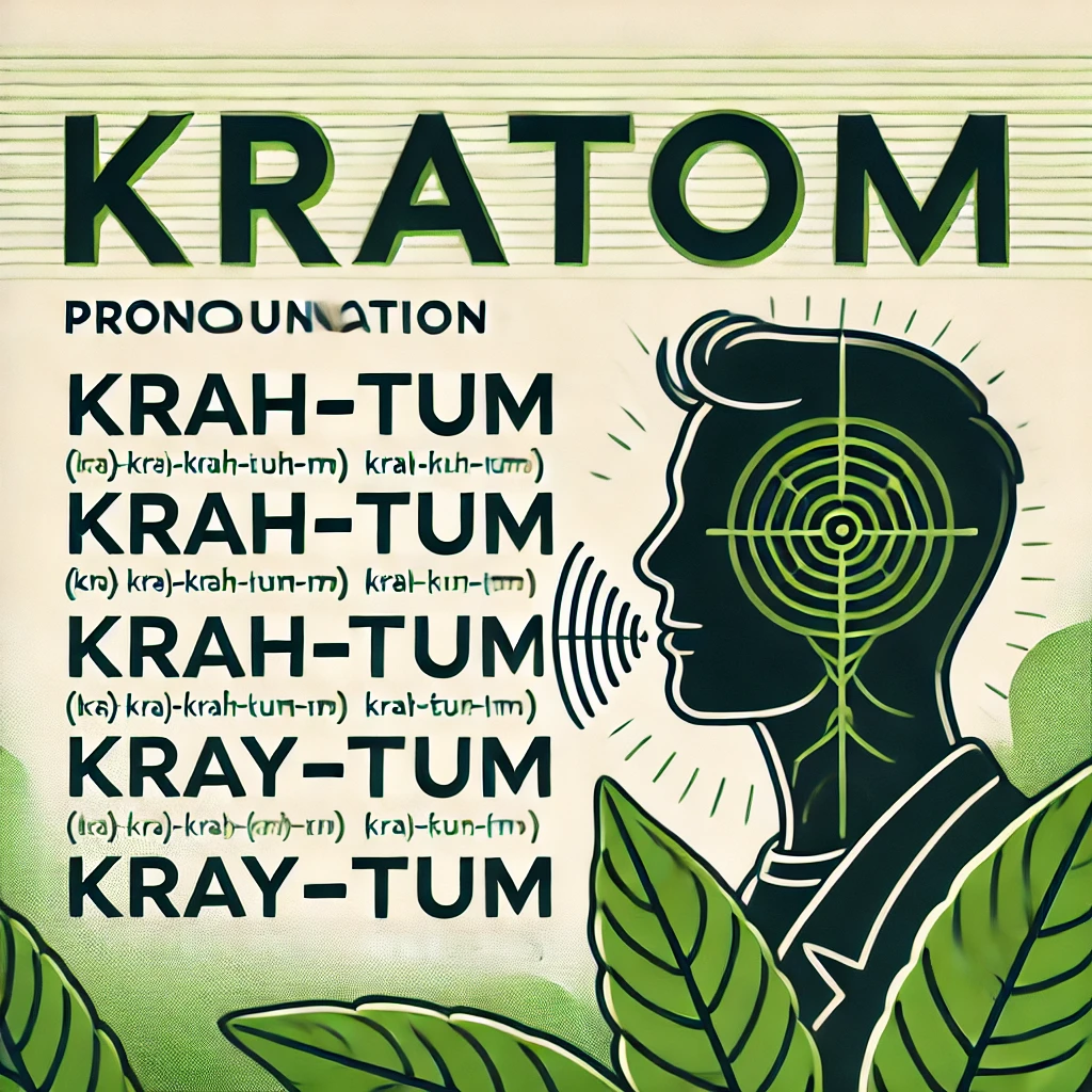 How Do You Pronounce Kratom Properly